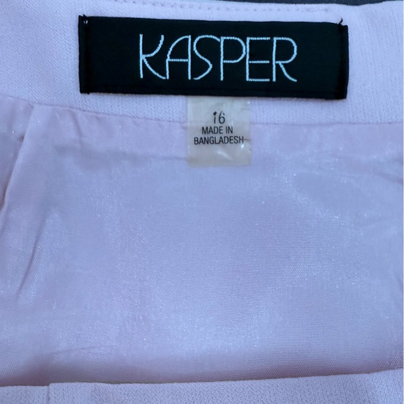 Kasper Soft Pink Pencil Skirt - Picture 3 of 4